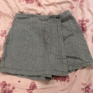 vintage guess skort - gingham
